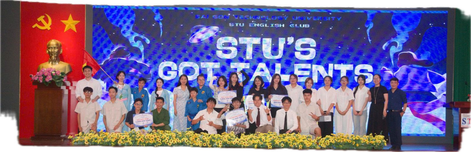 Khoa Khoa Học Cơ Bản Tổ chức cuộc thi Tiếng Anh với chủ đề :"STU GOT TALENTS 2026"
