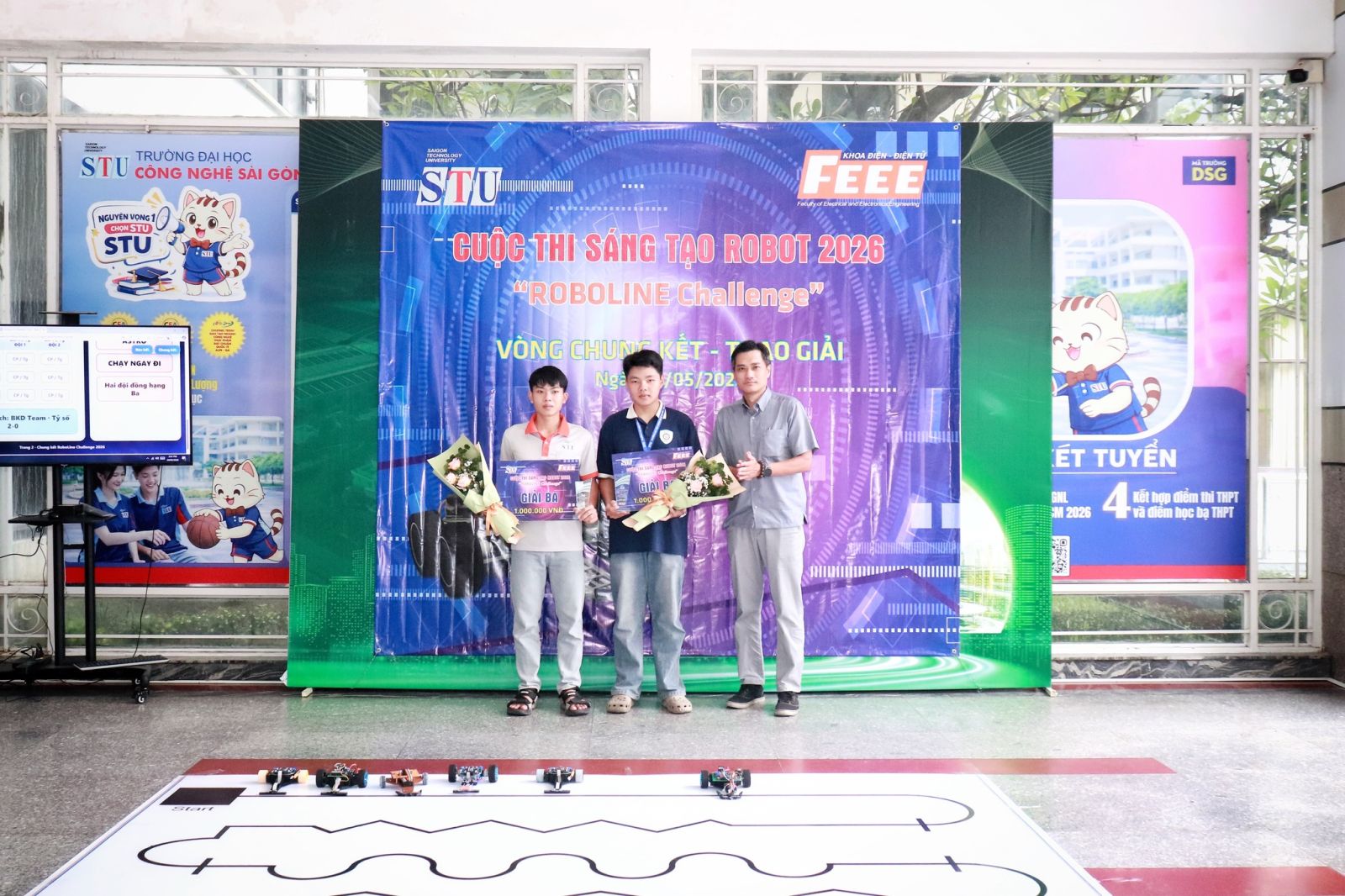 STU kiến tạo sân chơi công nghệ cho sinh viên qua cuộc thi RoboLine Challenge 2026
